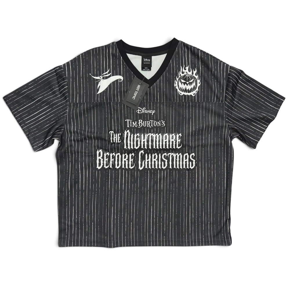 Our Universe Disney Nightmare Before Christmas Jack Skellington Jersey Men's  M